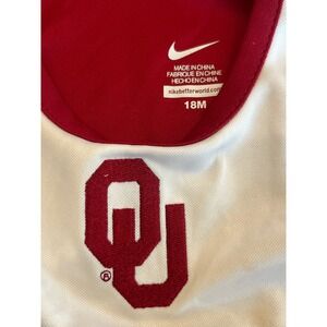 Nike Oklahoma Sooners Cheerleading Dress Crimson White 18M OU Sooners Kids